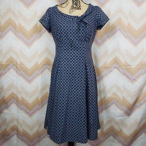 HEARTBREAKER vintage inspired boat neck fit & flar